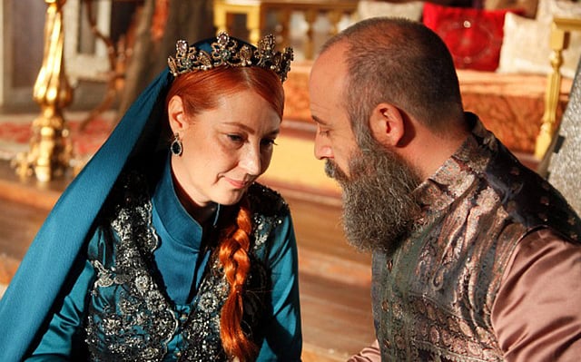 ‘সুলতান সুলেমান’ ধারাবাহিকের দৃশ্য