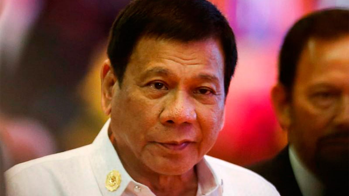 ফিলিপাইনের প্রেসিডেন্ট রদ্রিগো দুর্তাতে। ছবি: রয়টার্স