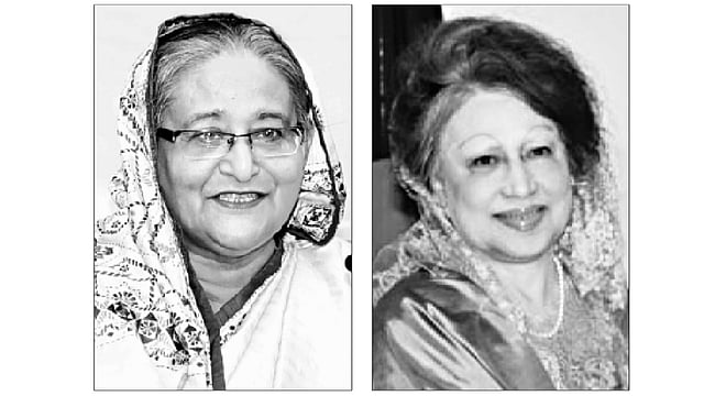 শেখ হাসিনা, খালেদা জিয়া