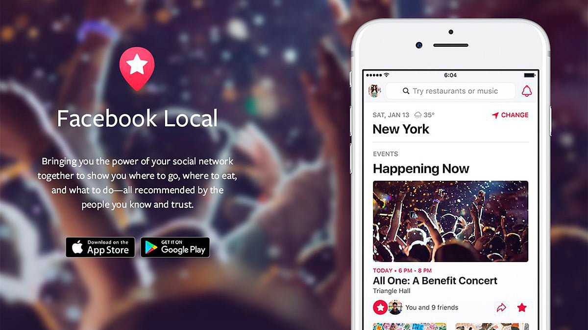 ফেসবুকের লোকাল অ্যাপ