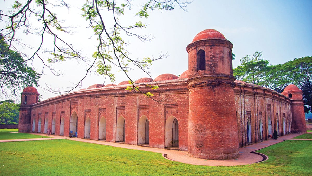 ষাটগম্বুজ মসজিদ। ছবি: লেখক