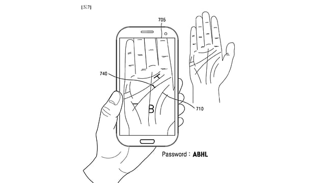 হাতের তালু পাসওয়ার্ড হিসেবে ব্যবহার করা যাবে।
