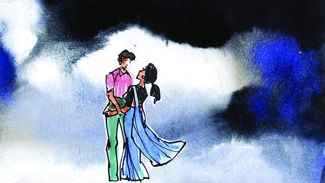 বিয়ে দুজন ব্যক্তিকে পরস্পরের প্রতি দায়বদ্ধ করে। অলংকরণ: মাসুক হেলাল