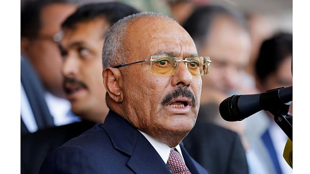 সাবেক প্রেসিডেন্ট আলী আবদুল্লাহ সালেহকে ৪ ডিসেম্বর হত্যা করেছে হুতি বিদ্রোহীরা। ছবি: রয়টার্স