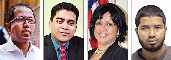 হামিদুর রশীদ,জাকির খান,ড. নীনা আহমেদ,আকায়েদ