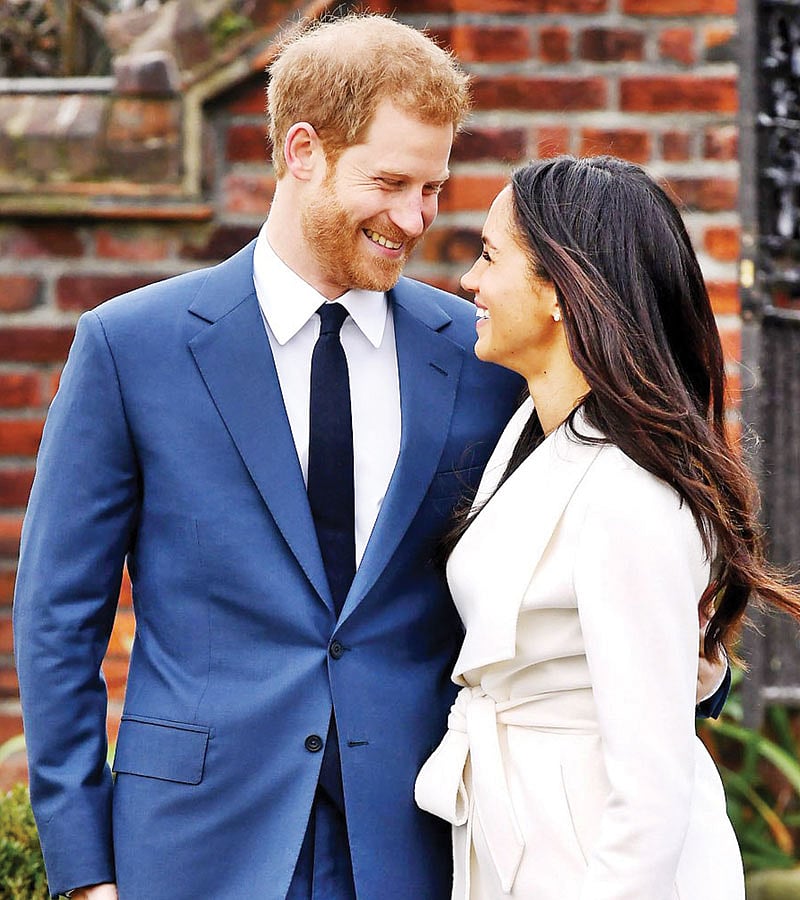 বাগদানের ঘোষণা দেওয়ার দিন প্রিন্স হ্যারি ও মেগান মার্কেল