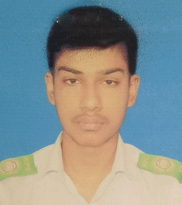 ফাহমিদ তানভীর রাজিন। ছবি: সংগৃহীত