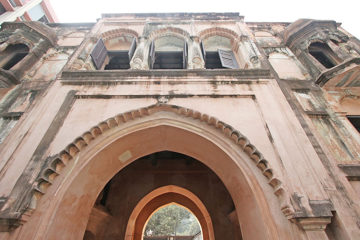 নিমতলী দেউড়ি। আজ জাদুঘর হিসেবে উদ্বোধন হবে পুরান ঢাকার এই ঐতিহ্যবাহী স্থাপনাটির l ছবি: সাইফুল ইসলাম