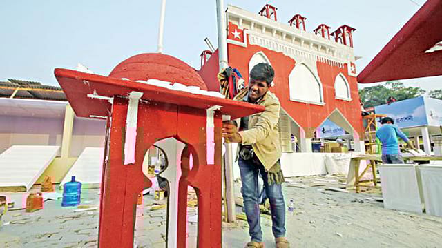 একুশে গ্রন্থমেলা  ফাইল ছবি।