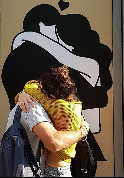 বিরাট-আনুশকার এই ছবি সাড়া ফেলেছে সামাজিক মাধ্যমে। ছবি: ইনস্টাগ্রাম