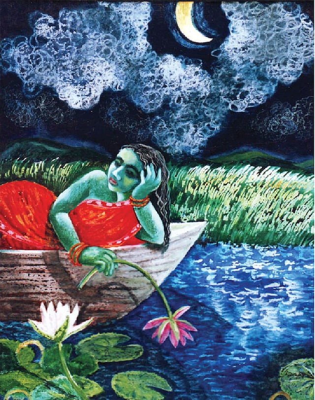 চিত্রকর্ম: নাজলী লায়লা মনসুর