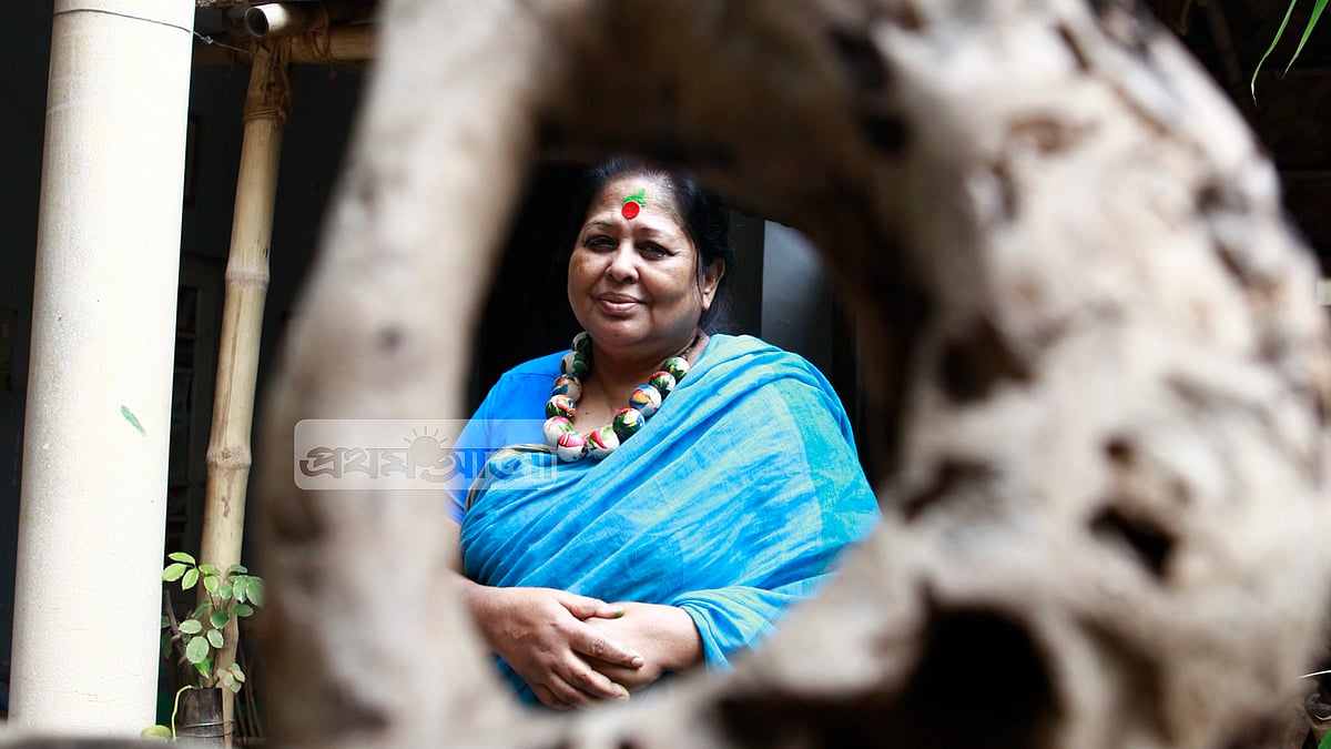 ফেরদৌসী প্রিয়ভাষিণী।  ছবি: খালেদ সরকার