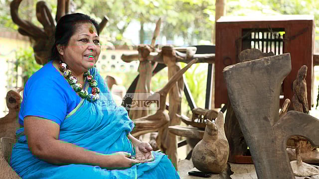 ফেরদৌসী প্রিয়ভাষিণী।  ছবি: খালেদ সরকার