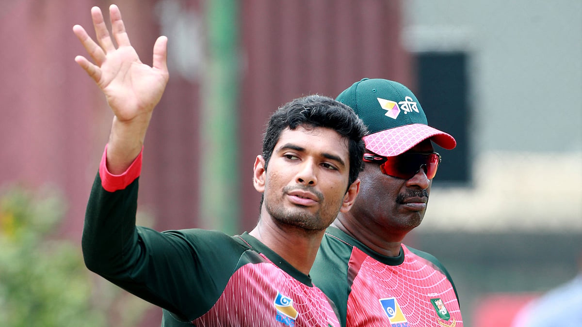 নিজেদের প্রথম ম্যাচে নামার সময় মাহমুদউল্লাহর দলের সঙ্গী হবে পুরোনো ছন্দে ফেরার আকাঙ্ক্ষাও। ছবি: প্রথম আলো