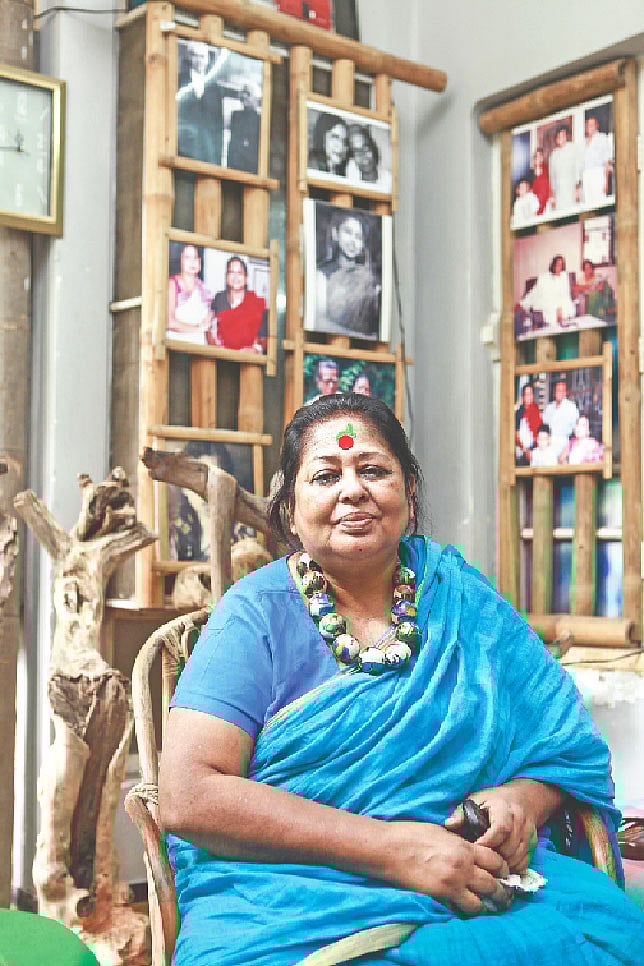 ফেরদৌসী প্রিয়ভাষিণী (১৯ ফেব্রুয়ারি ১৯৪৭—৬ মার্চ ২০১৮),  ছবি: খালেদ সরকার