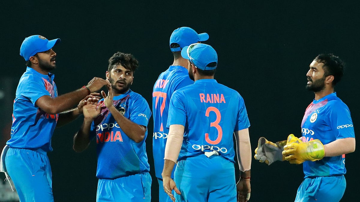 নিদাহাস ট্রফি শুরুর আগের দিন সবশেষ অনুশীলন করেছে ভারতীয় দল। ফাইল ছবি