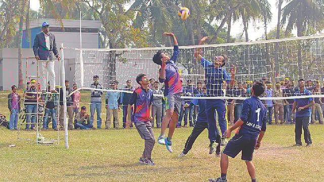 ভলিবল টুর্নামেন্ট শেষ হলো কদিন আগেই। ছবি: সিফাত সান