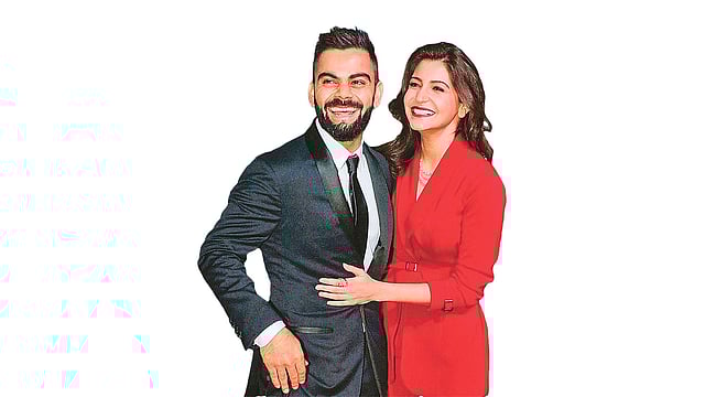 বিরাট কোহলি ও  আনুশকা শর্মা