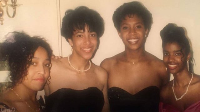 অ্যাঞ্জেলিক ফিস্টার, ভালদা ক্রিস্টিয়ান, রবিন কার্টার ও নাকেশা উইলিয়ামস— উইলিয়াম কলেজের ‘ফোর মাস্কেটিয়ার্স’। ছবি: নিউইয়র্ক টাইমস