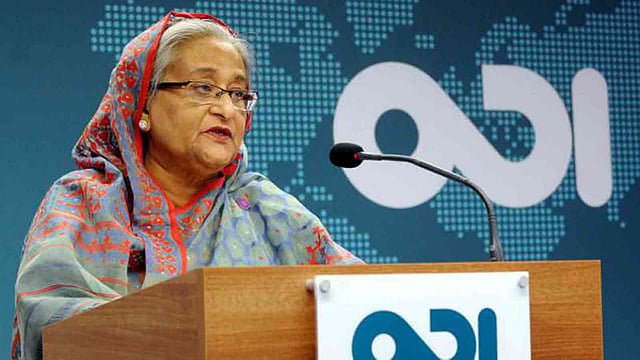 প্রধানমন্ত্রী শেখ হাসিনা। ফাইল ছবি