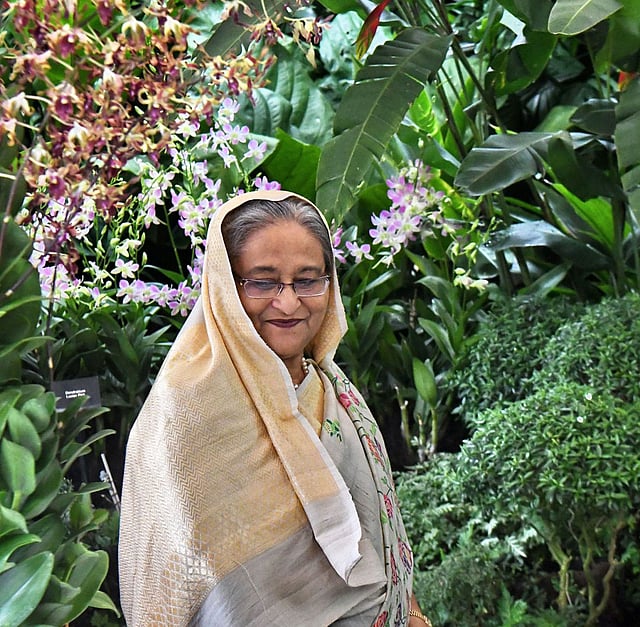 প্রধানমন্ত্রী শেখ হাসিনা। ছবি: এএফপি