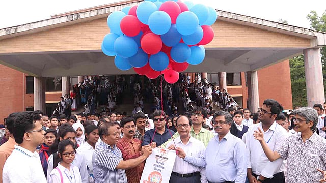 সিলেটে চলছে ‘এইচএসবিসি প্রথম আলো ভাষা প্রতিযোগ-২০১৮’। ছবি: আনিস মাহমুদ