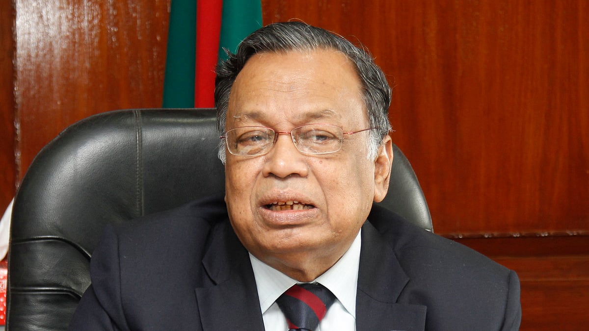 সাবেক পররাষ্ট্রমন্ত্রী আবুল হাসান মাহমুদ আলী। প্রথম আলো ফাইল ছবি
