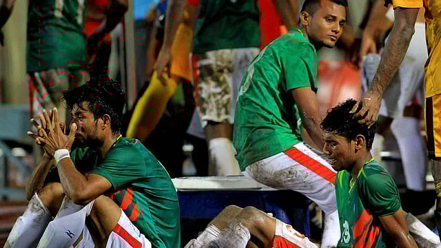 ফুটবলের এই হতশ্রী ছবি বদলাবে কবে? ফাইল ছবি