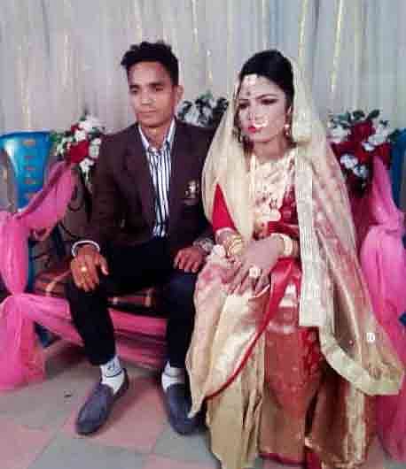 গত বছর বিয়ের পিঁড়িতে বসেছেন রায়হান উদ্দিন। ছবি সংগৃহীত