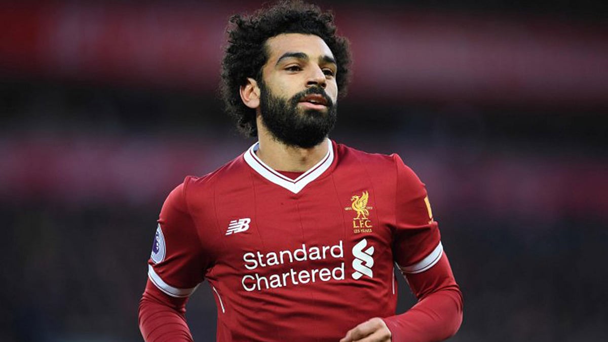 সালাহ, ধর্মপ্রাণ বলে আলাদা করে নজর কেড়েছেন। ছবি: এএফপি