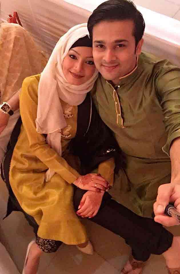 স্ত্রী শামীমা আক্তারের সঙ্গে আসিফ