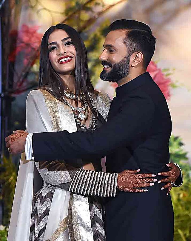 সোনম কাপুর ও আনন্দ আহুজা