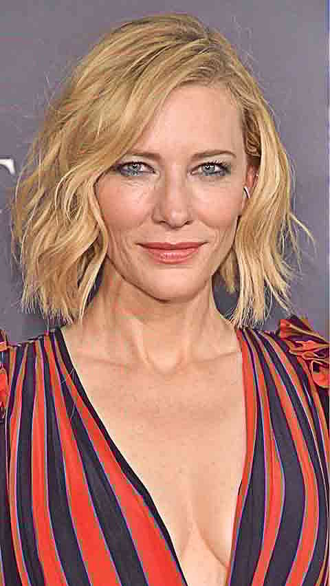 প্রধান বিচারক অস্ট্রেলীয় অভিনেত্রী কেট ব্ল্যানচেট। ছবি: এএফপি