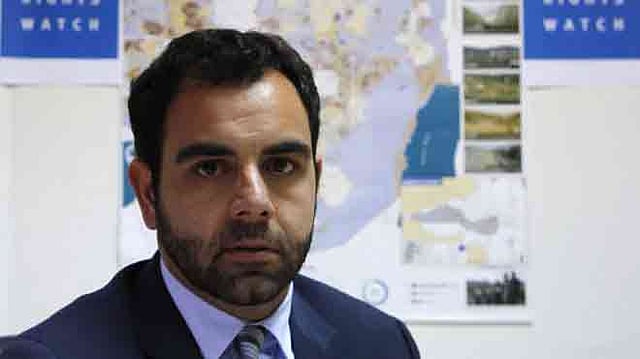 ইসরায়েল থেকে এইচআরডব্লিউয়ের বহিষ্কৃত কর্মী ওমর শাকির। ছবি: এএফপি