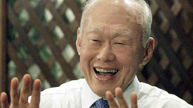 লি কুয়ান ইউ। রয়টার্স ফাইল ছবি।