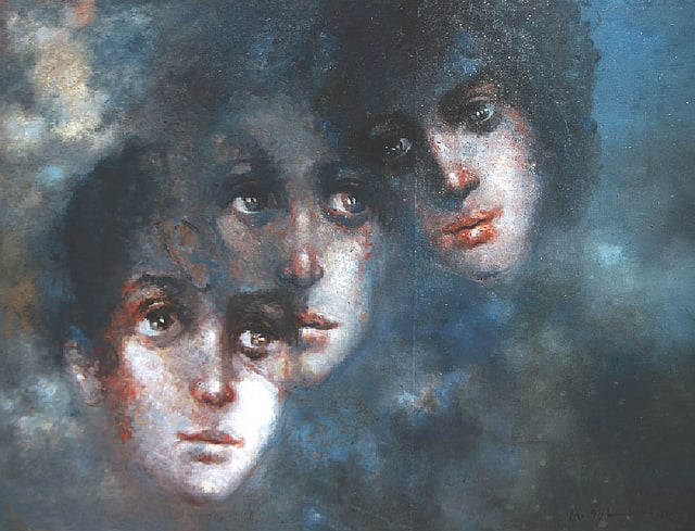 ‘সিভিলাইজেশন অ্যান্ড দ্য চ্যালেঞ্জ ফর দ্য পিস টু’, শিল্পী: মোহাম্মদ ইকবাল