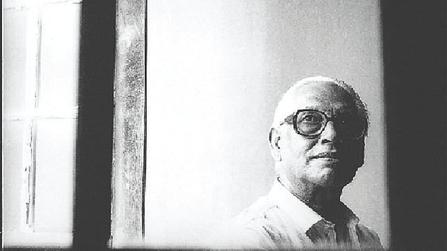 মুস্তাফা নূরউল ইসলাম (১ মে ১৯২৭—৯ মে ২০১৮), ছবি: নাসির আলী মামুন, ফটোজিয়াম