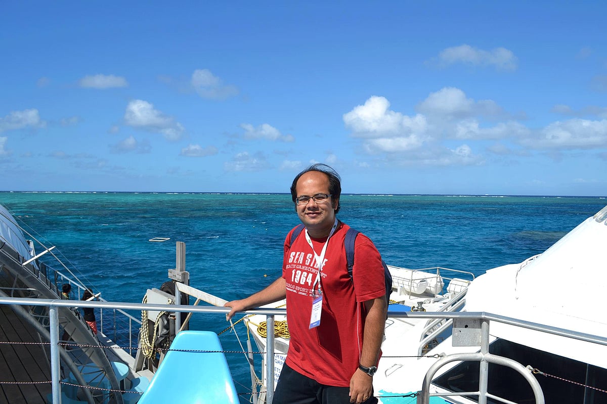 বাংলাদেশি গবেষক আরিফিন সন্ধি। ছবি: সংগৃহীত