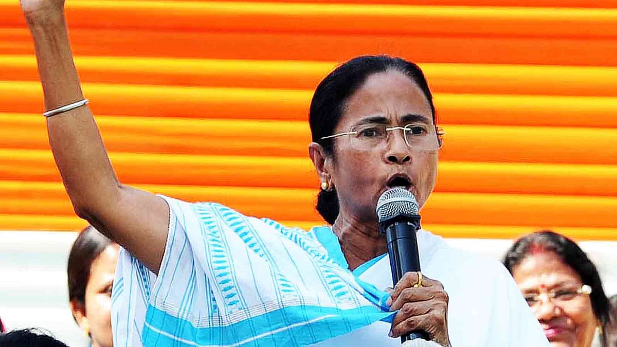 পশ্চিমবঙ্গের মুখ্যমন্ত্রী মমতা বন্দ্যোপাধ্যায়। ছবি: ভাস্কর মুখার্জী
