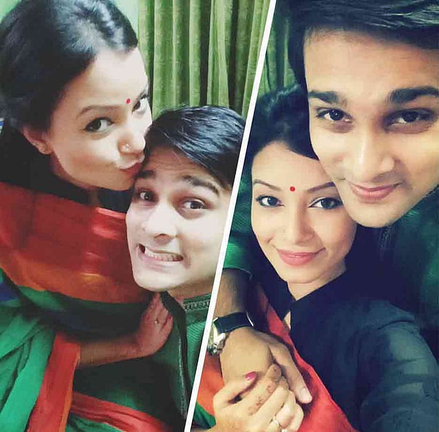 শামীমা আক্তার ও কাজী আসিফ রহমানের ঘনিষ্ঠ মুহূর্ত