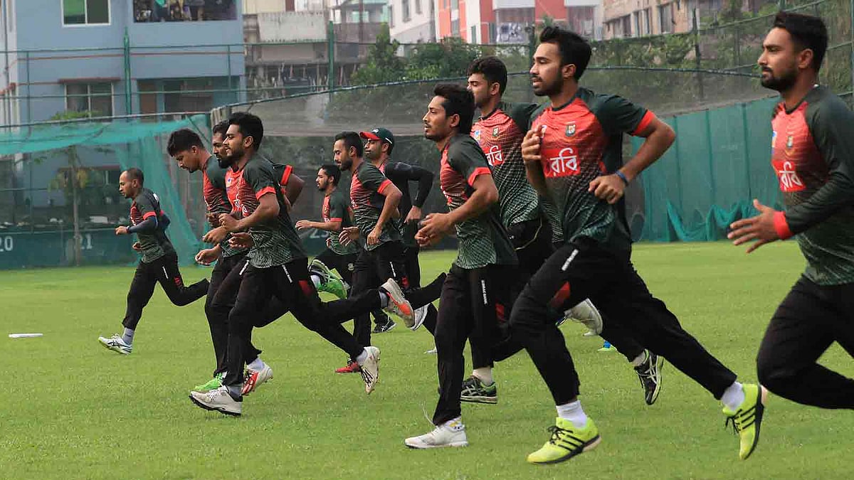 আফগানিস্তান সিরিজের জন্য জোর প্রস্তুতি চলছে বাংলাদেশের। প্রথম আলো ফাইল ছবি