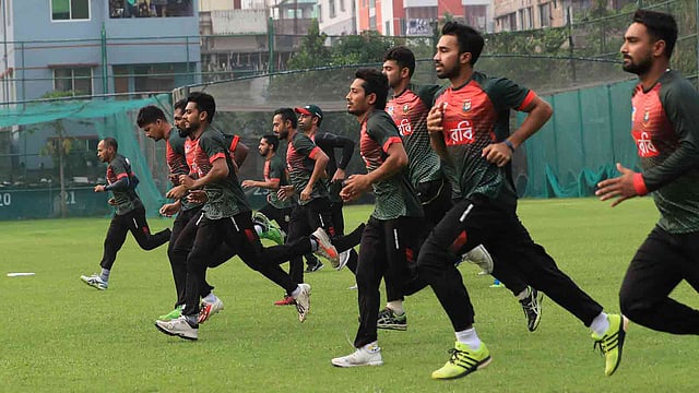 আফগানিস্তান সিরিজের জন্য জোর প্রস্তুতি চলছে বাংলাদেশের। প্রথম আলো ফাইল ছবি