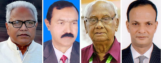 আফতাব উদ্দীন ,খায়রুল আলম , রফিকুল ইসলাম , জাফর ইকবাল