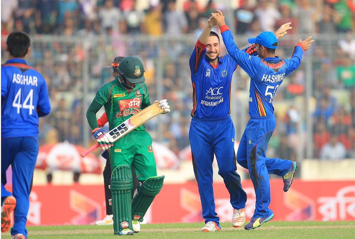 বাংলাদেশের বিপক্ষে আফগানিস্তান দল ঘোষণা। ফাইল ছবি