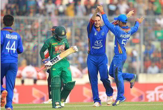 বাংলাদেশের বিপক্ষে আফগানিস্তান দল ঘোষণা। ফাইল ছবি