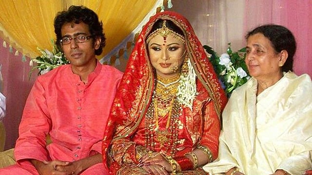 বাপ্পা মজুমদার ও চাঁদনীর বিয়ের ছবি