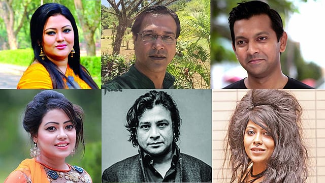 মমতাজ, আসিফ, তাহসান, কনা, মিজান ও জেফার