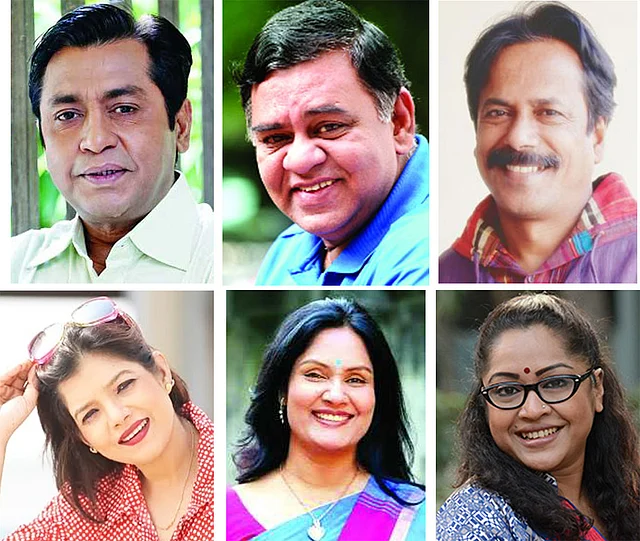 শহীদুজ্জামান সেলিম, তুষার খান, বৃন্দাবন দাস, রোজী সিদ্দিকী, শাহনাজ খুশি ও নাজনীন হাসান চুমকি