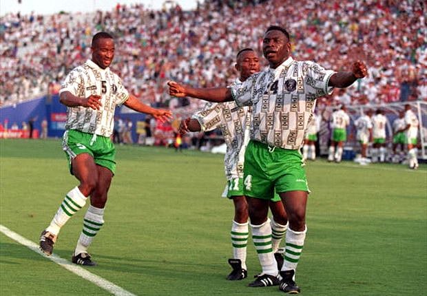 ১৯৯৪ বিশ্বকাপে চমকে দিয়েছিল নাইজেরিয়া। ফাইল ছবি