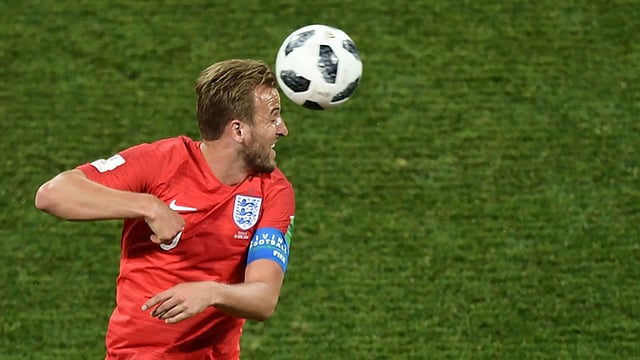 ইংল্যান্ডের স্ট্রাইকার হ্যারি কেইন। ছবিঃ এএফপি